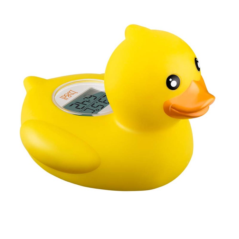 BH Baby Bath Thermometer, The Infant Bath Floating Toy Safety Temperature Water Thermometer, Baby Bath Essentials (Classic Duck) - Image 1